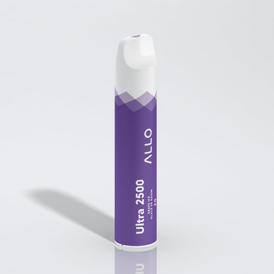 Allo ultra 2500 Grape Ice 10mg Disposable (Provincial)