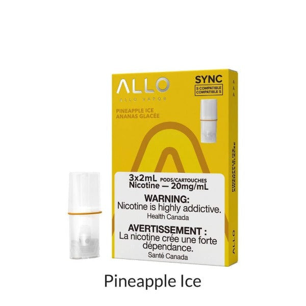 Allo Sync Pineapple Citrus 20mg Pods(Provincial)