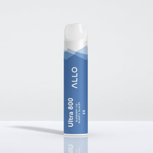 Allo ultra 800 Blueberry Ice 20mg disposable (Provincial)