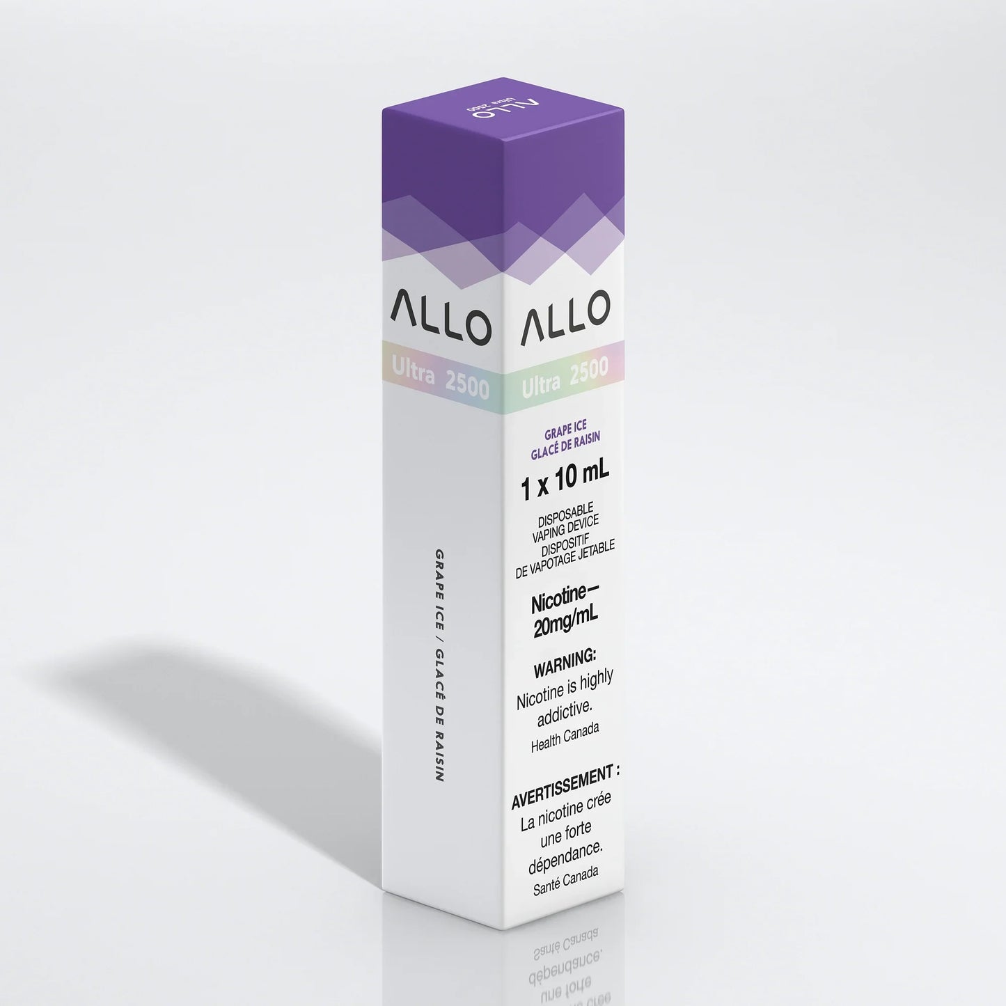 Allo ultra 2500 Grape Ice 20mg Disposable (Provincial)