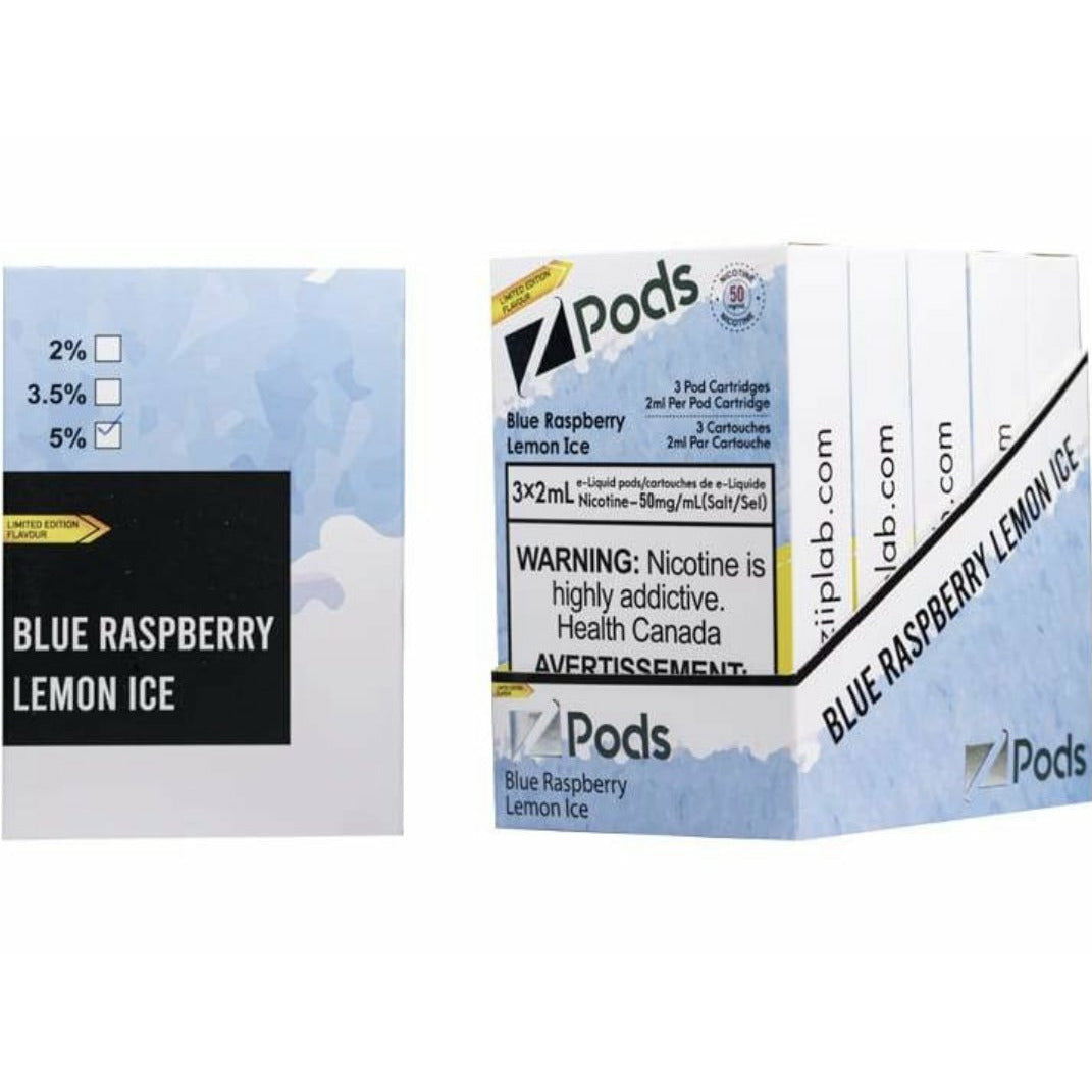 Zpods Blueberry Raspberry Lemon Ice 20mg (Provincial)