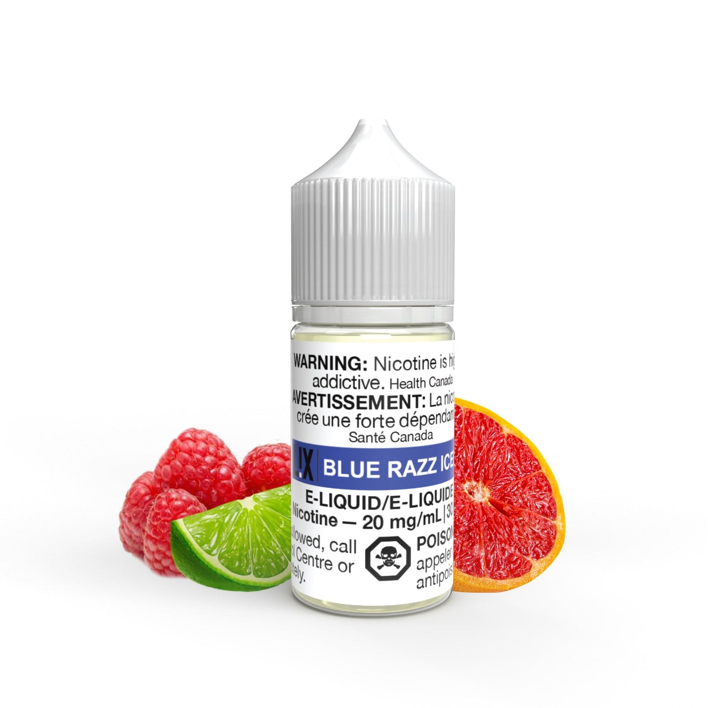 LiX e-liquid Blue Razz Iced 20mg/ml 30ml (Provincial)
