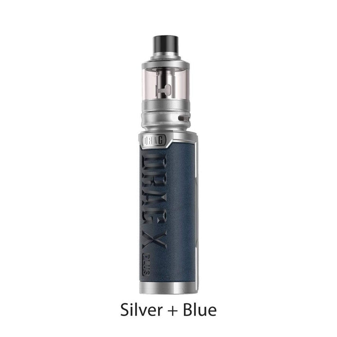 Voopoo Device Kit Drag X - Silver + Blue