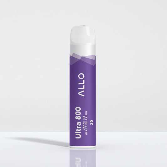 Allo ultra 800 Grape Ice 20mg disposable (Provincial)