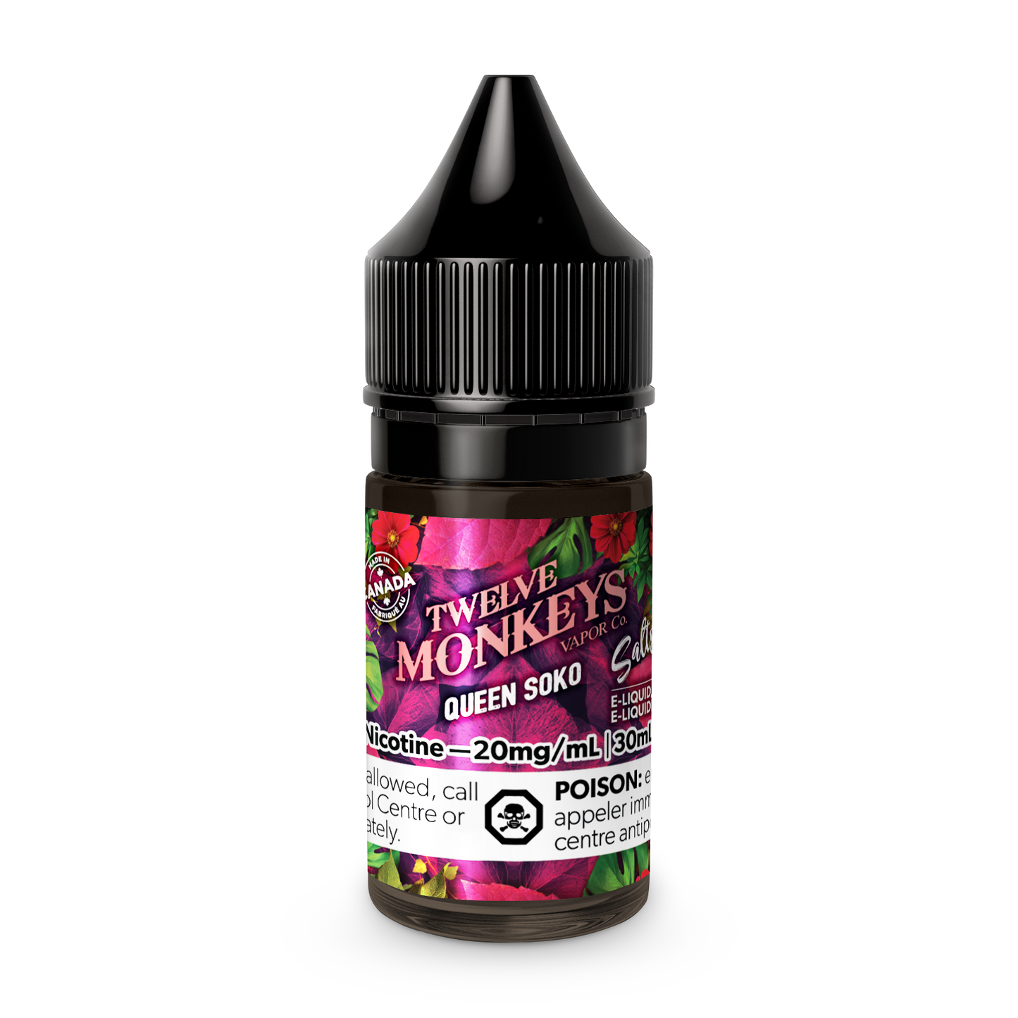 Twelve Monkeys E-Liquid Queen Soko 20mg - 30ml