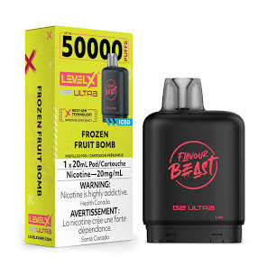 Flavour Beast LevelX G2 Ultra pod 50k Frozen Fruit Bomb Iced 20mg (Provincial