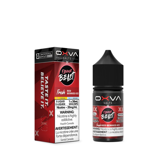 Flavour Beast x OXVA E-Liquid Fresh Red Berries Ice 20mg/30ml (Provincial)