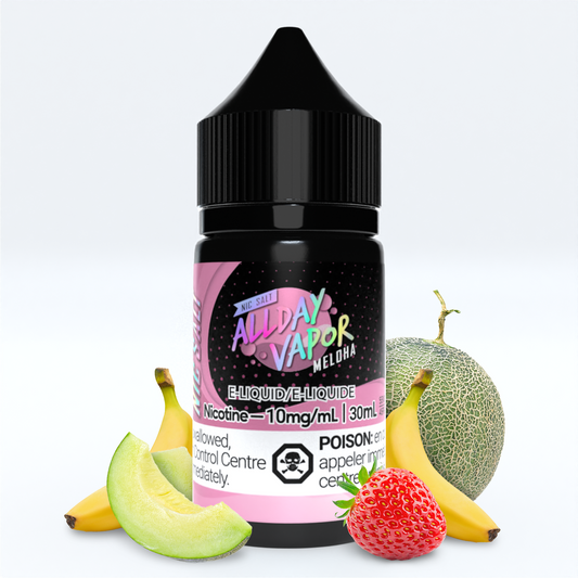 All day vapor E-liquid Meloha 10mg - 30ml