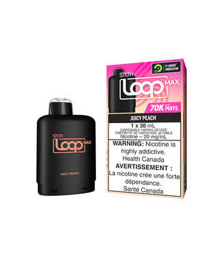 Stlth Loop Max 70K Juicy Peach 20mg - 20ml (Provincial)