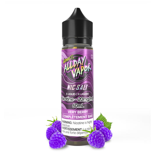 All day Vapor E-liquid Very Berry 20mg - 60ml