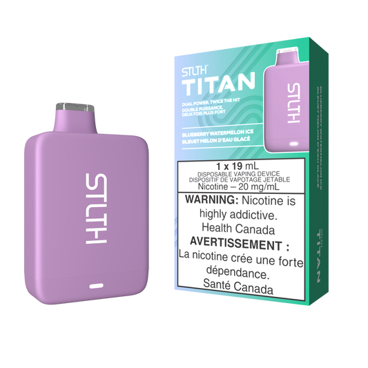 Stlth Titan 10K Blueberry Watermelon ice 20mg/mL disposable