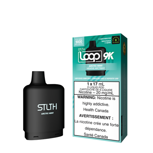 Stlth Loop pod 9K Arctic Mint 20mg - 17ml (Provincial)