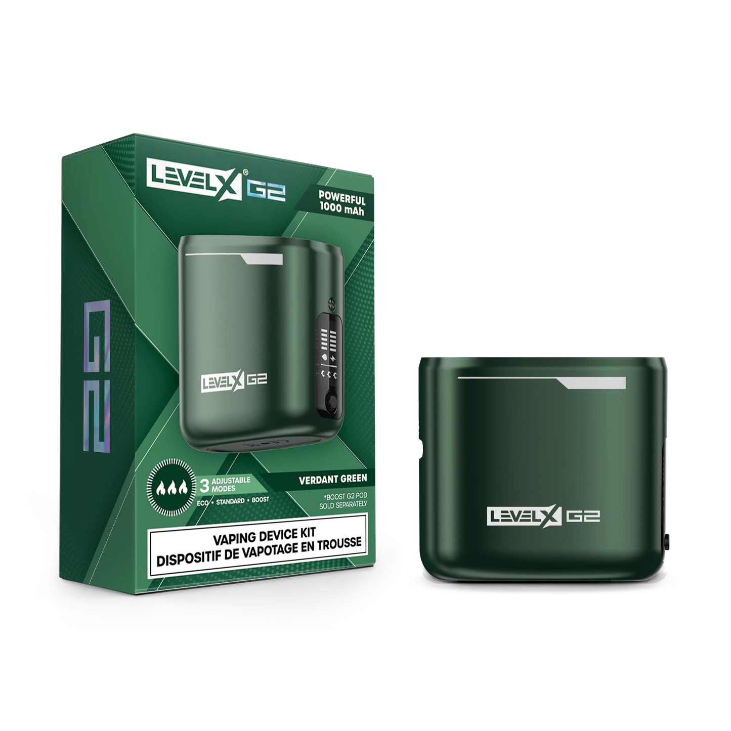 LevelX Boost G2 Device 1000 - Verdant Green