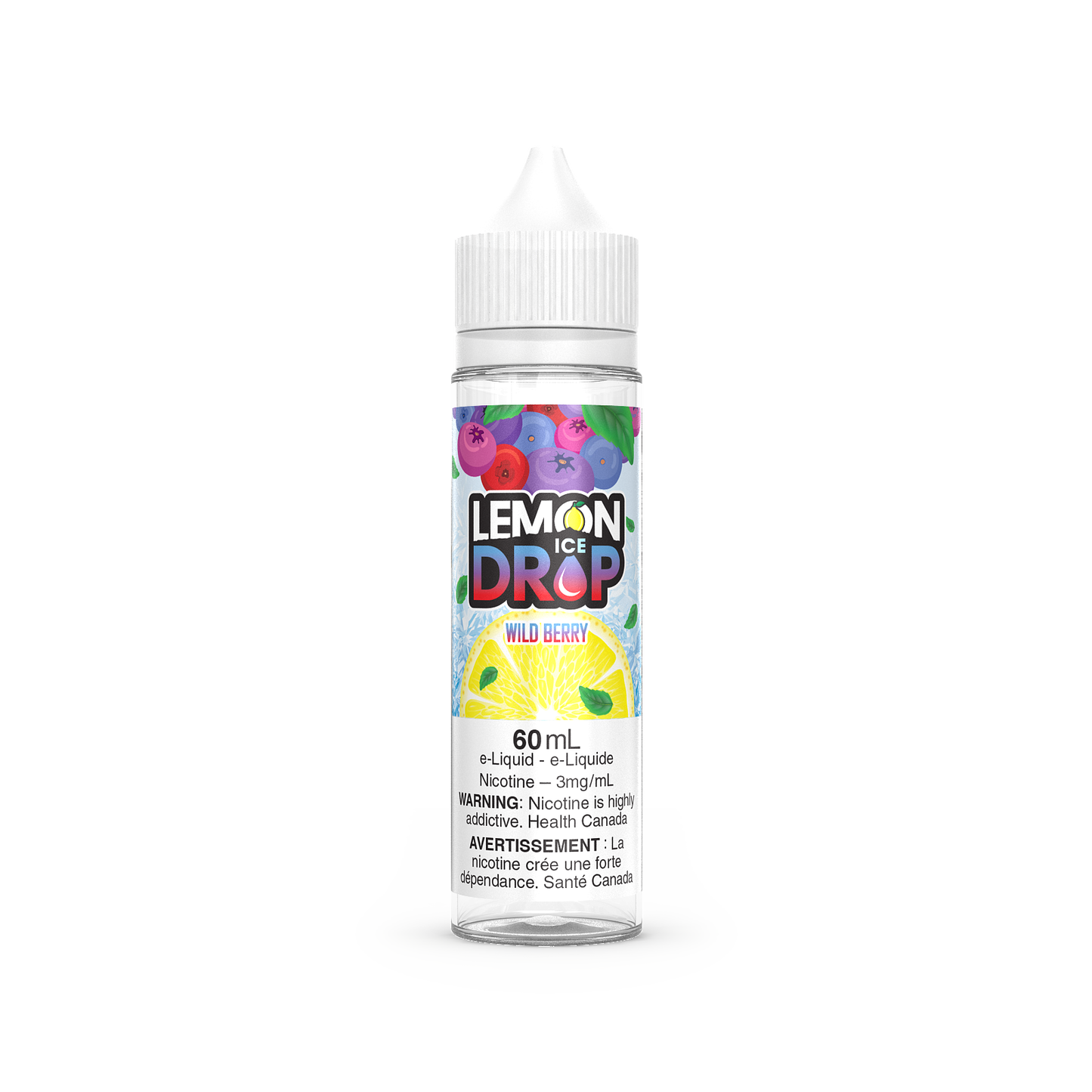 Lemon Drop Ice E-liquid Wild Berry 6mg - 60ml