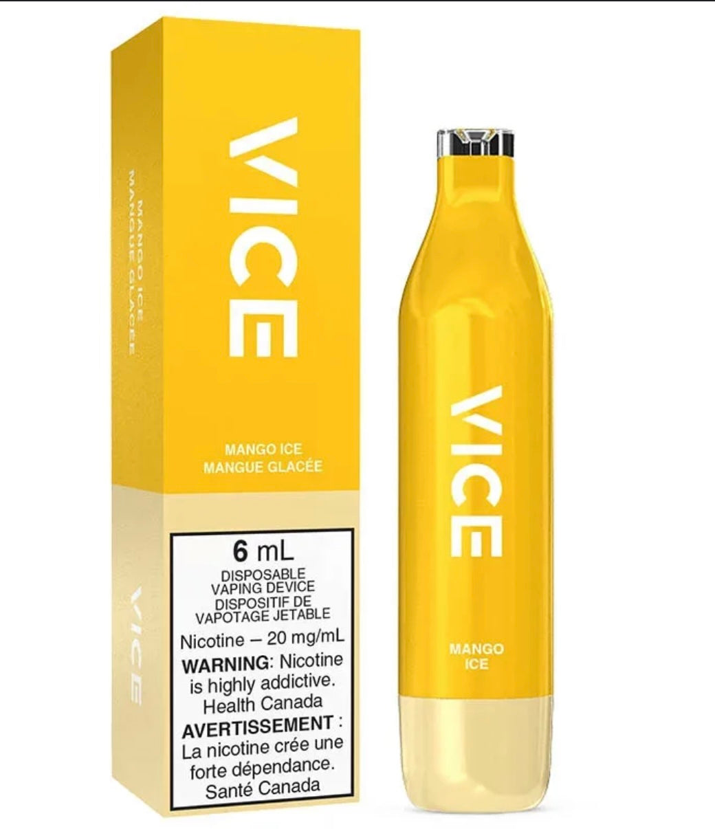 Vice 2500 Mango ice 20mg/mL disposable (Provincial)