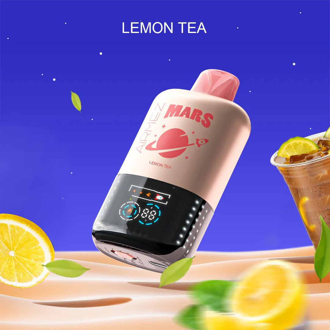 Airmez 20k Lemon Tea 20mg/ml disposable vape (Provincial)