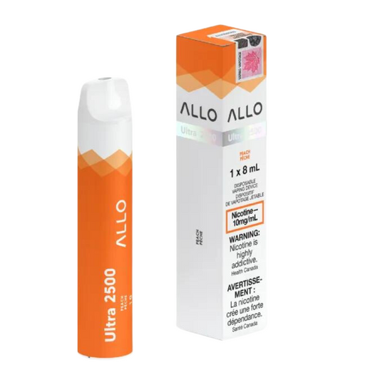 Allo Ultra 2500 Peach 10mg/mL disposable