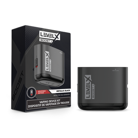 LevelX Boost device 850 Metallic Black