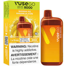 Vuse Go 8000 Banana ice 20mg/ml Disposable