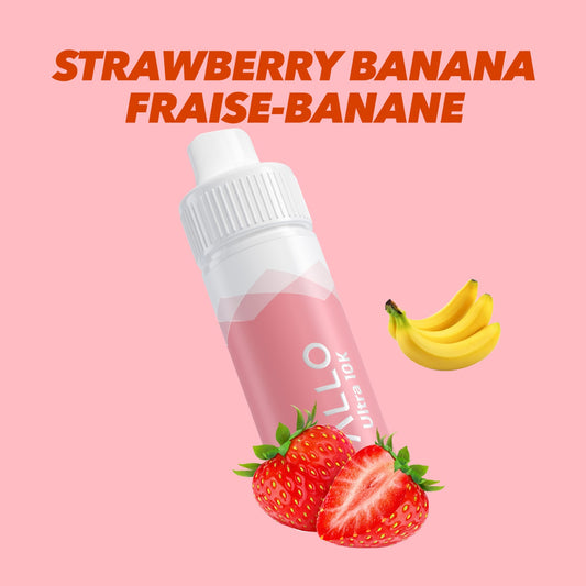 Allo Ultra 10k Strawberry Banana Hybrid Disposable (Provincial)