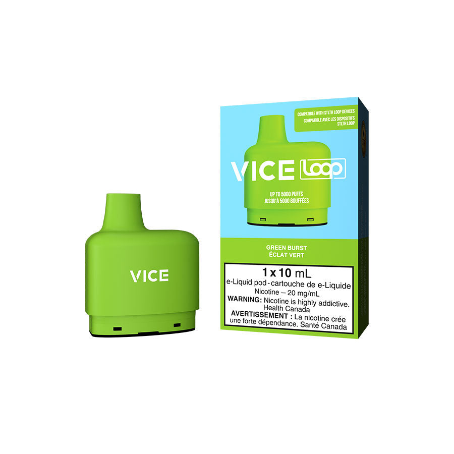 Vice Loop Pod 5K Green Burst 20mg - 10ml