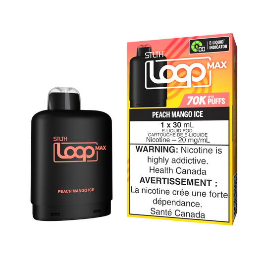 Stlth Loop Pod 70K Peach Mango Ice 20mg - 20ml (Provincial)