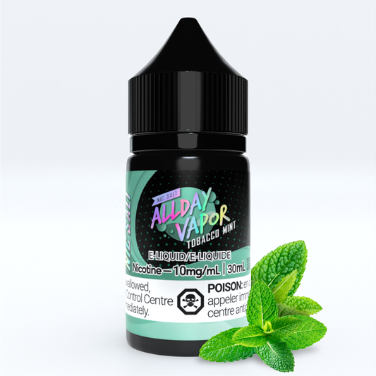 All day vapor E-liquid Tobacco mint 20mg - 30ml