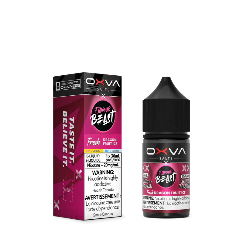 Flavour Beast x OXVA E-Liquid Fresh Dragon Fruit Ice 20mg/30ml (Provincial)