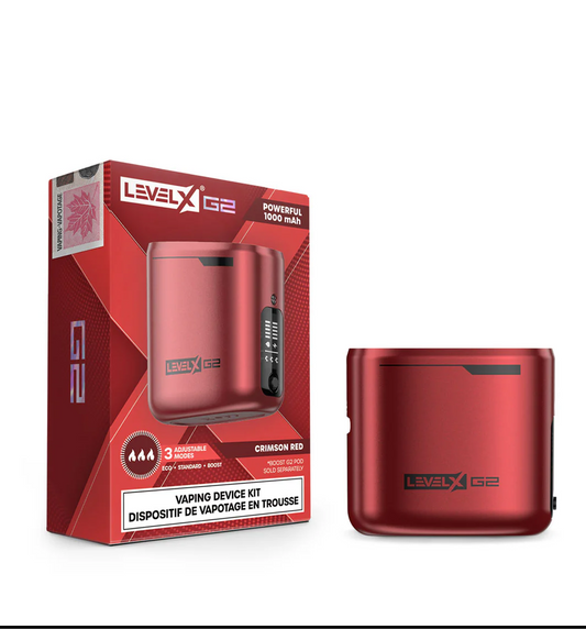 LevelX Boost G2 Device 1000 - Crimson Red