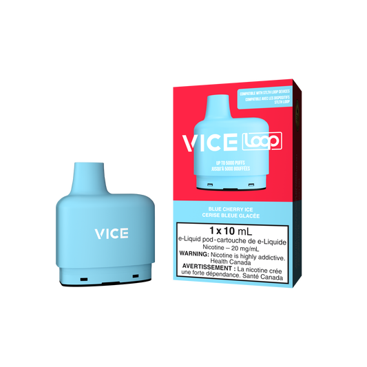 Vice loop pod Blue Cherry ice 20mg/ml 10ml