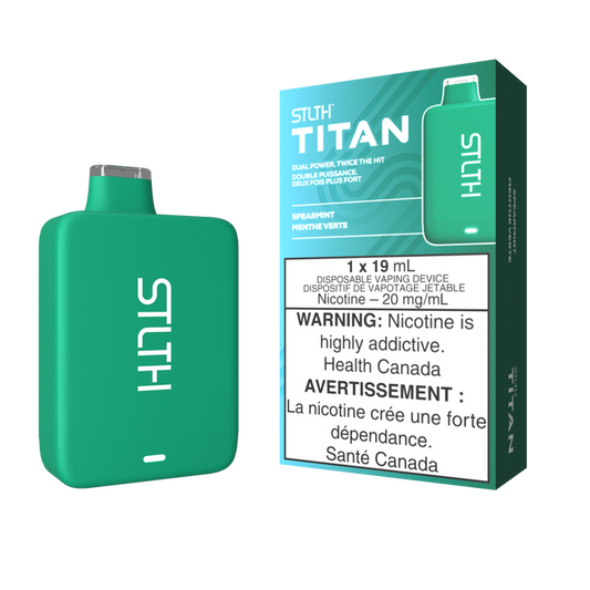 Stlth Titan 10K Spearmint 20mg/mL disposable