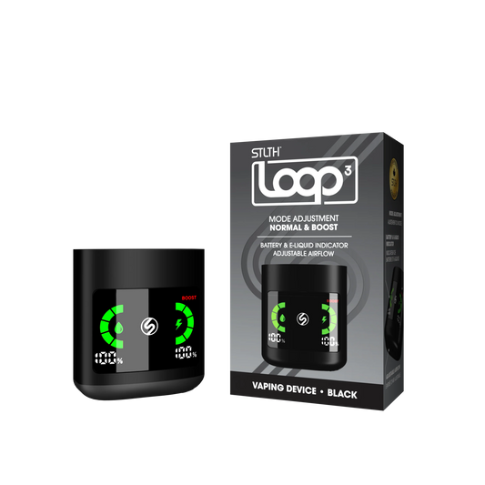 Stlth Loop 3 Black Device/ Battery