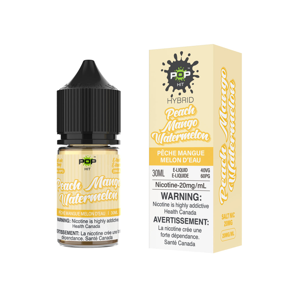 Pop Hit E-liquid Peach Mango Watermelon 20mg - 30ml