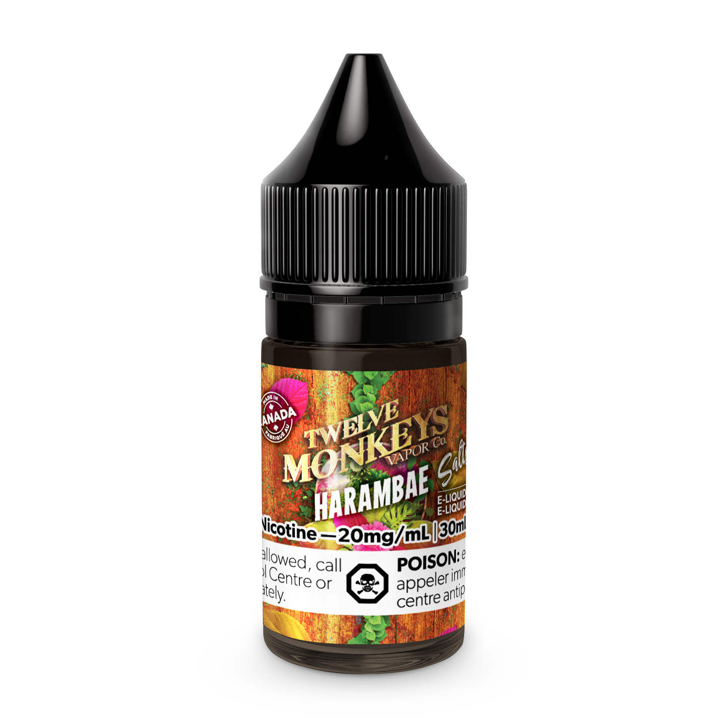 Twelve monkeys E-liquid harambae 6mg - 60ml