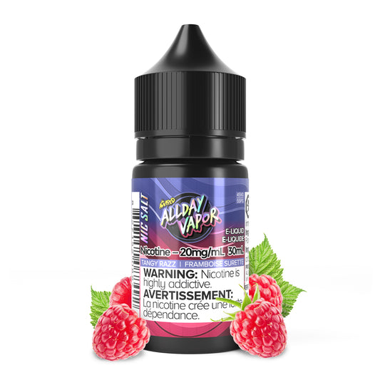 All day Vapor E-liquid Tangy Razz 20mg - 30ml