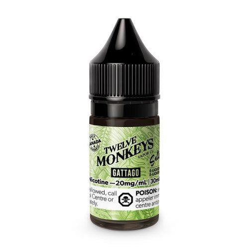 Twelve monkeys E-liquid gattago 10mg - 30ml