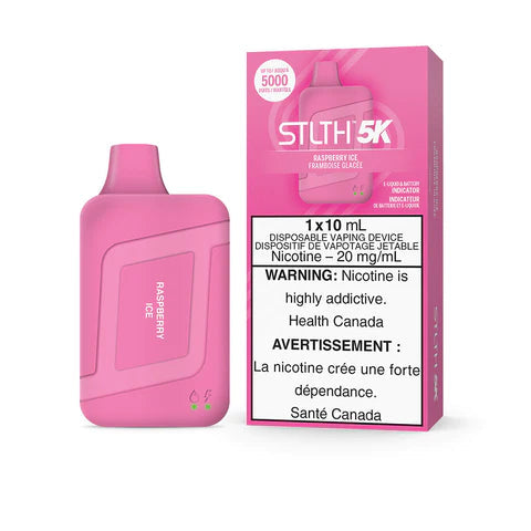 Stlth 5k Rasberry ice (Provincial) 20mg/ml disposable