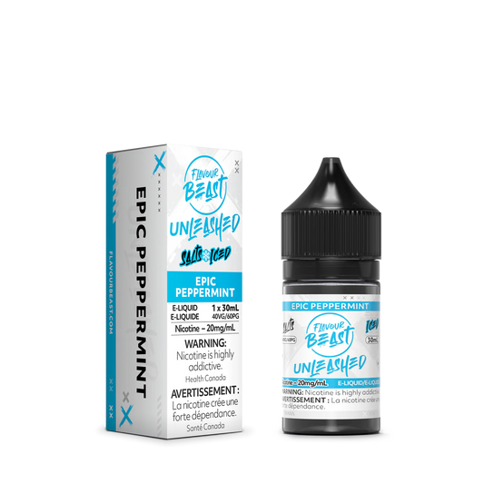 Flavour Beast E-liquid Unleashed Epic Peppermint Iced  20mg - 30ml (Provincial)