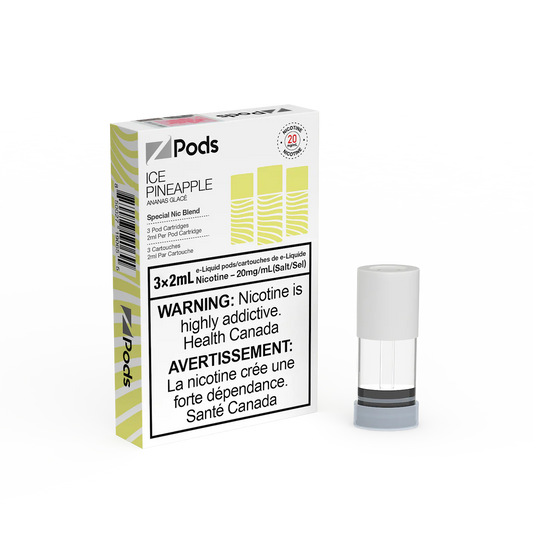 Zpods Ice Pineapple 20mg (Provincial)