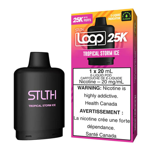 Stlth Loop Pod 25K Tropical Storm ice 20mg - 20ml (Provincial)