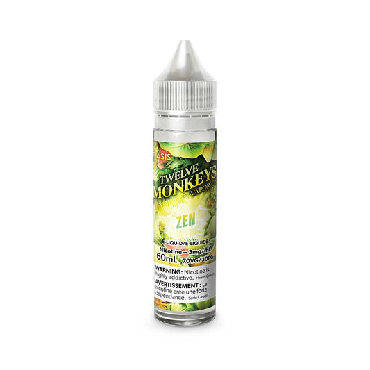 Twelve monkeys E-liquid zen 6mg - 60ml