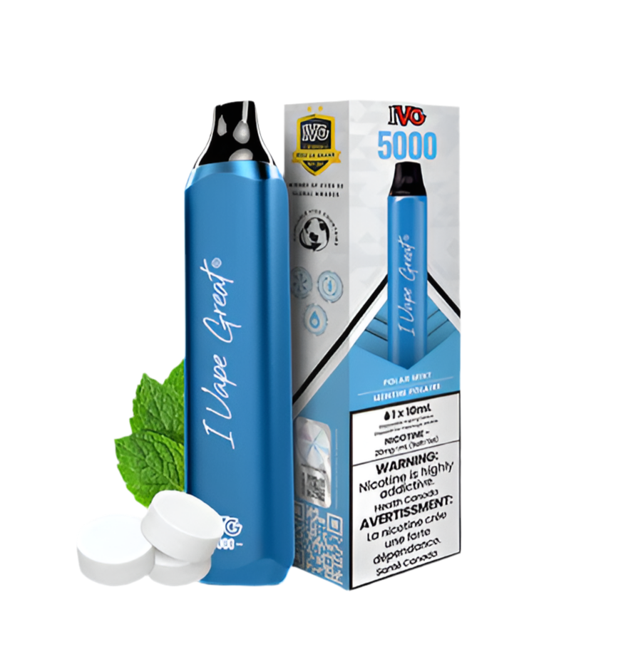 IVG 5000 Polar Mint 20mg/mL disposable