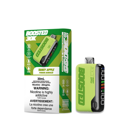 Boosted 30K Tangy Apple Disposable Vape 20mg/ml (Provincial)