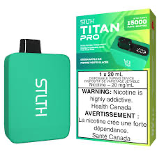 STLTH Titan Pro 15K Green Apple Ice Disposable