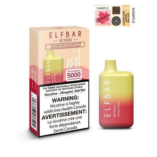 Elf Bar BC5000 Prism Rock 20mg/mL disposable