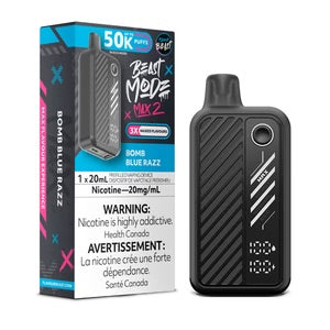 Flavour Beast Mode Max2 50K Bomb Blue Razz 20mg (Provincial)