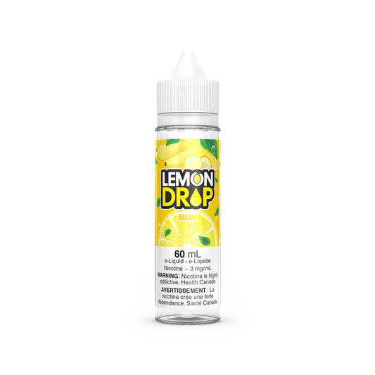 Lemon drop e-liquid Banana 6mg - 60ml  (Provincial)