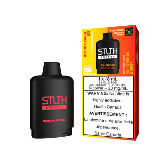 Stlth Loop Switch 15K (Dual pod) Blood Orange Ice & Lemon Squeeze Ice 20mg (Provincial)