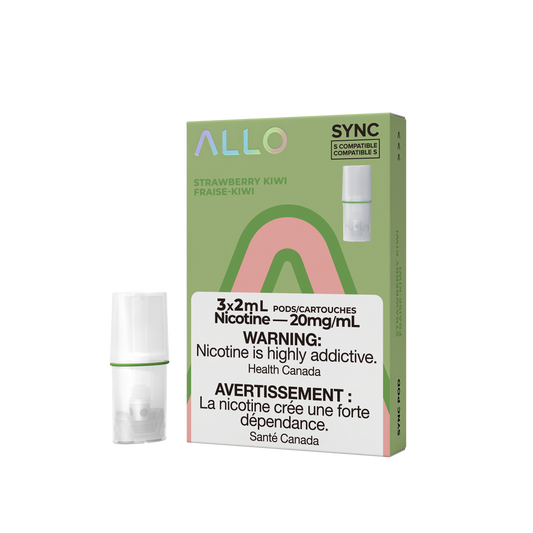 Allo Sync Strawberry Kiwi 20mg/mL Pods