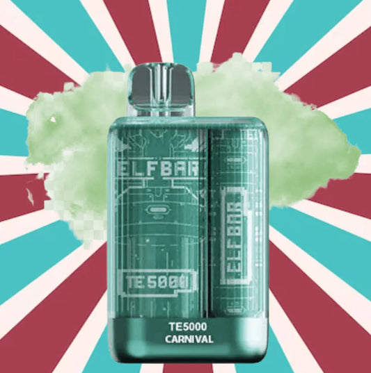 Elf Bar TE5000 Carnival disposable 20mg/mL disposable